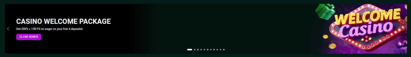 Pacote de boas-vindas do SpinBetter Casino